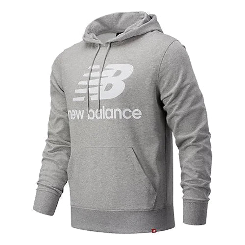 New Balance ESSENTIALS STACKED LOGO PO Hoodie AMT03558BK