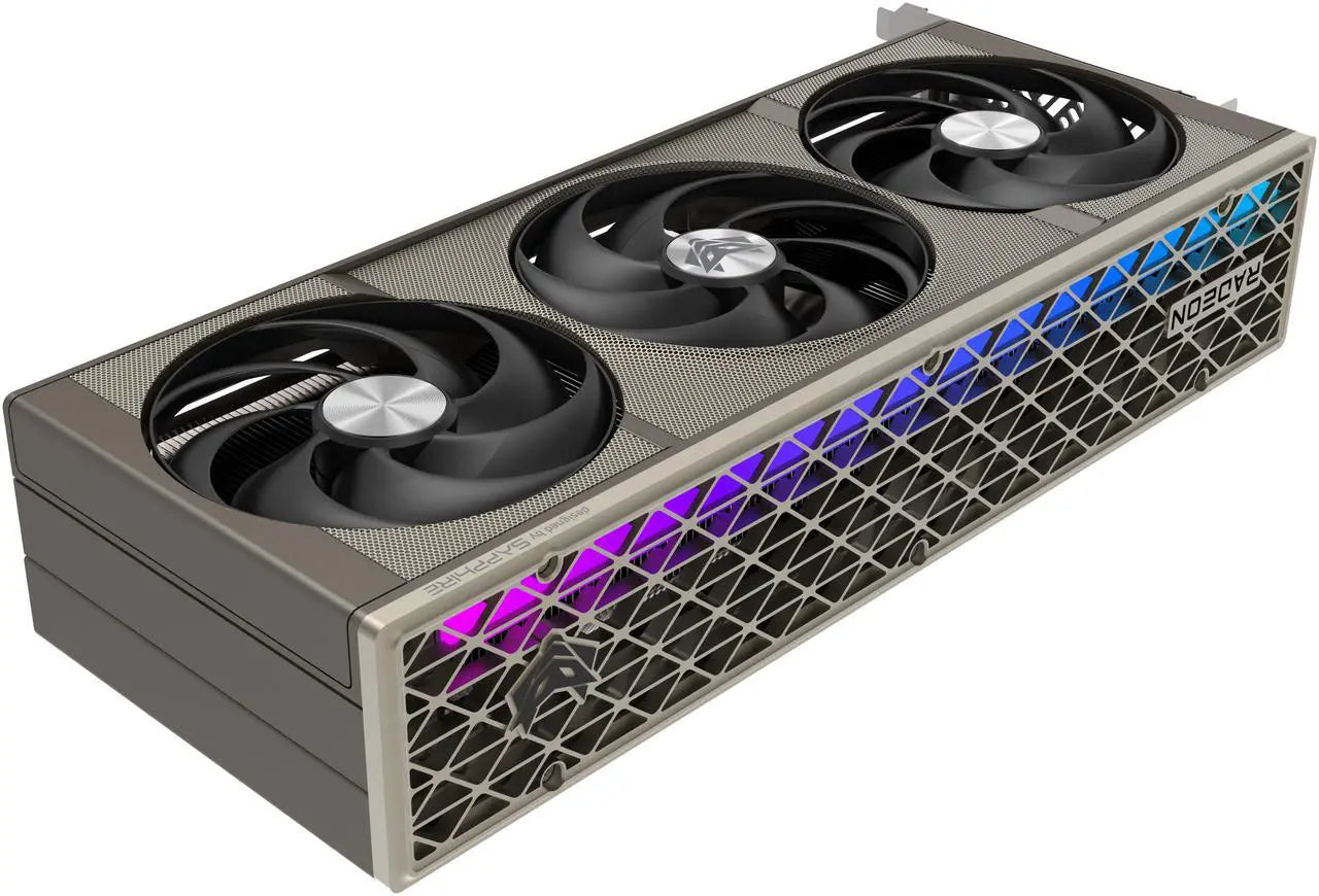 SAPPHIRE NITRO+ Radeon RX 9070 XT 16GB GDDR6 PCI Express 5.0 x16 ATX Graphics Card 11348-01-20G