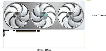GIGABYTE AERO GeForce RTX 5070 12GB GDDR7 PCI Express 5.0 ATX Graphics Card GV-N5070AERO OC-12GD