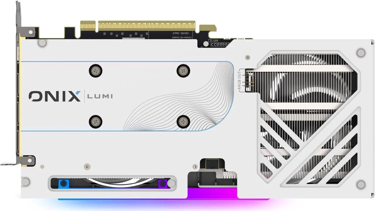 ONIX LUMI Arc B580 12GB GDDR6 PCI Express 4.0 x8 ATX Graphics Card 8346-00278