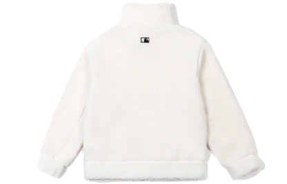 MLB New York Yankees Lambs Wool Jacket 'White' 31JPF3061-50I