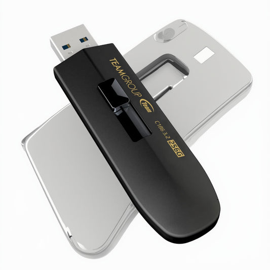 Team Group 256GB C186 USB 3.2 Gen 1 Flash Drive (TC1863256GB01)