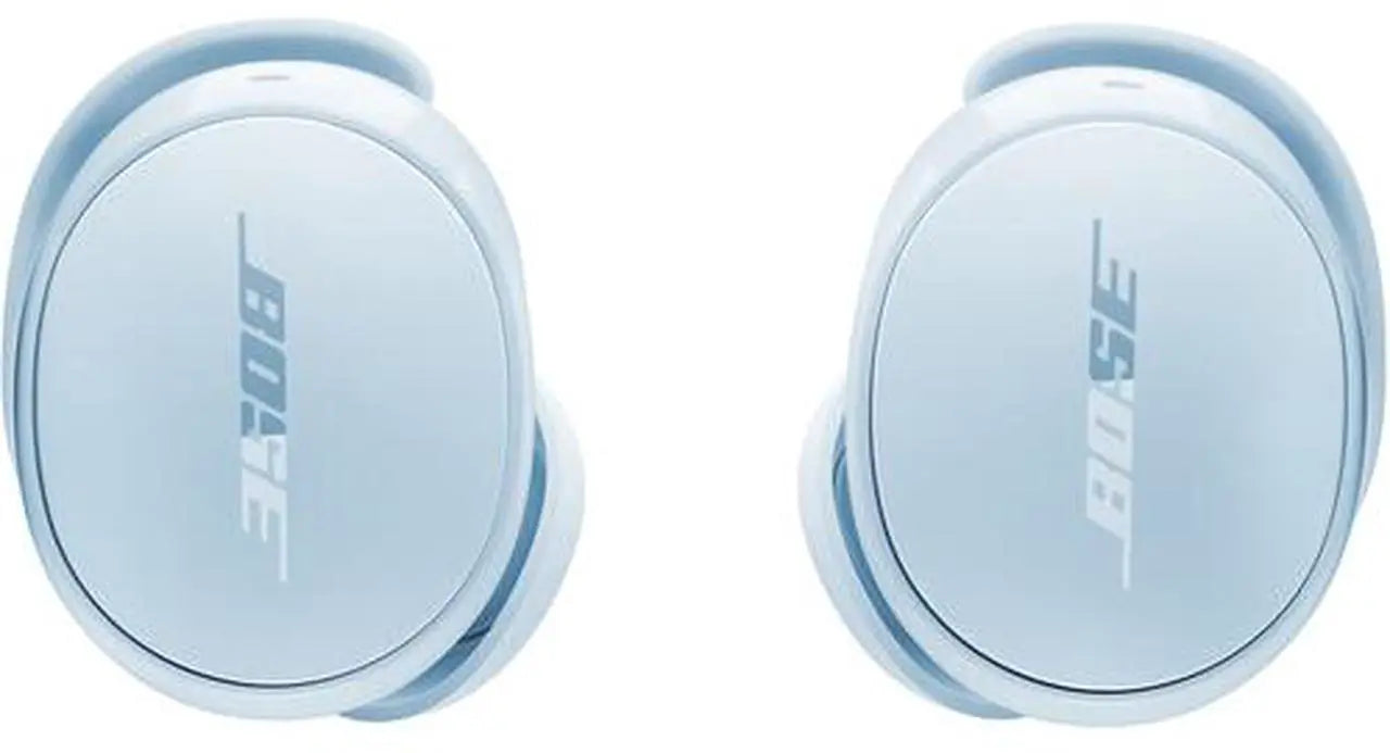 Bose QuietComfort Earbuds - True Wireless Bluetooth In-Ear Headphones, with Active Noise Cancellation and Mic, USB-C Charging, IPX4 Rating, Up to 8.5 Hours of Playtime, Ice Blue - Limited Edition