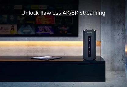 Netgear Nighthawk RS300 Tri-Band WiFi 7 Router, BE9300 Wireless Speed (up to 9.3Gbps), RS300-100NAS