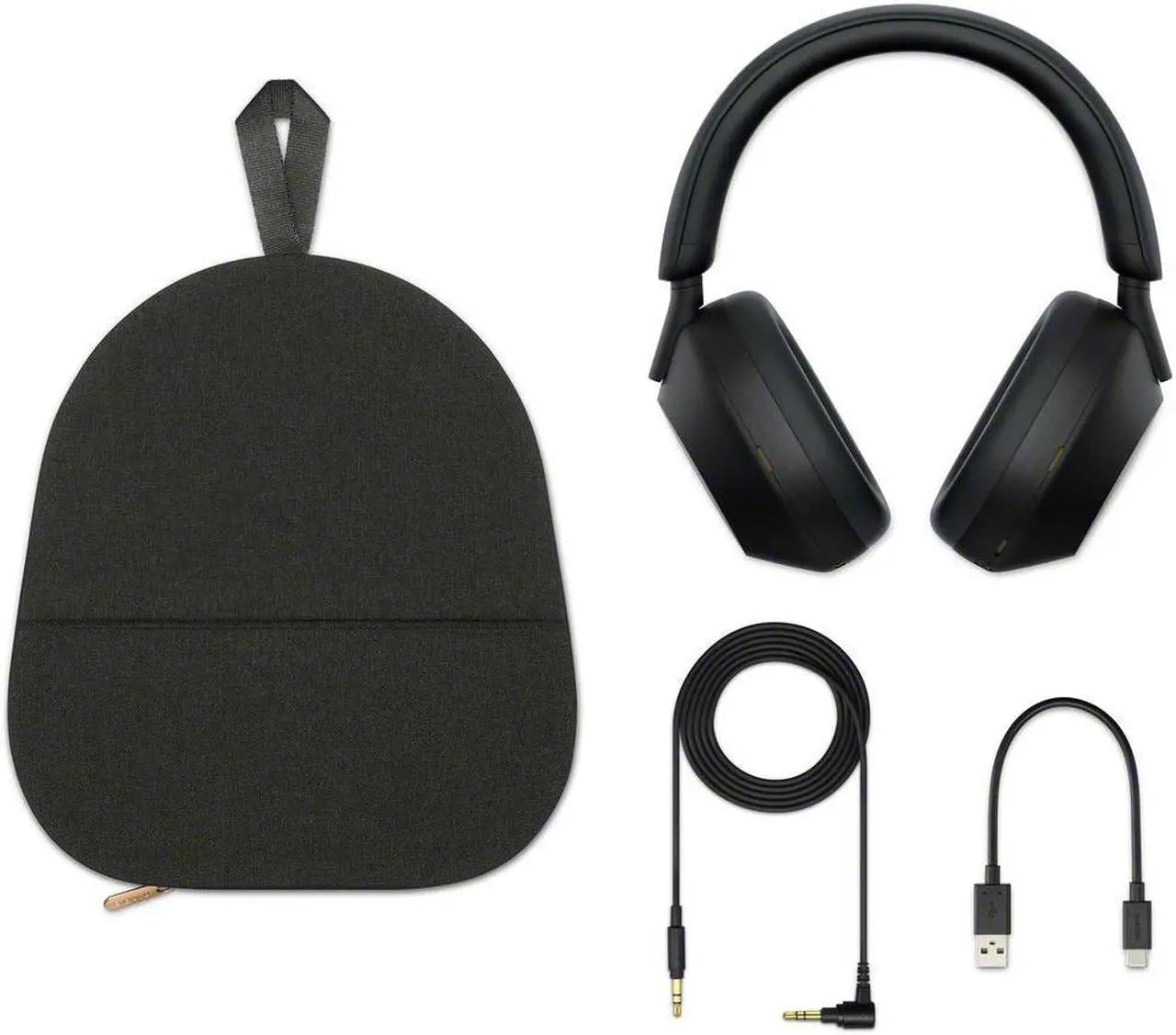 Sony WH-1000XM5/B Wireless Industry Leading Noise Canceling Bluetooth Headphones (Black) (Refreshed)
