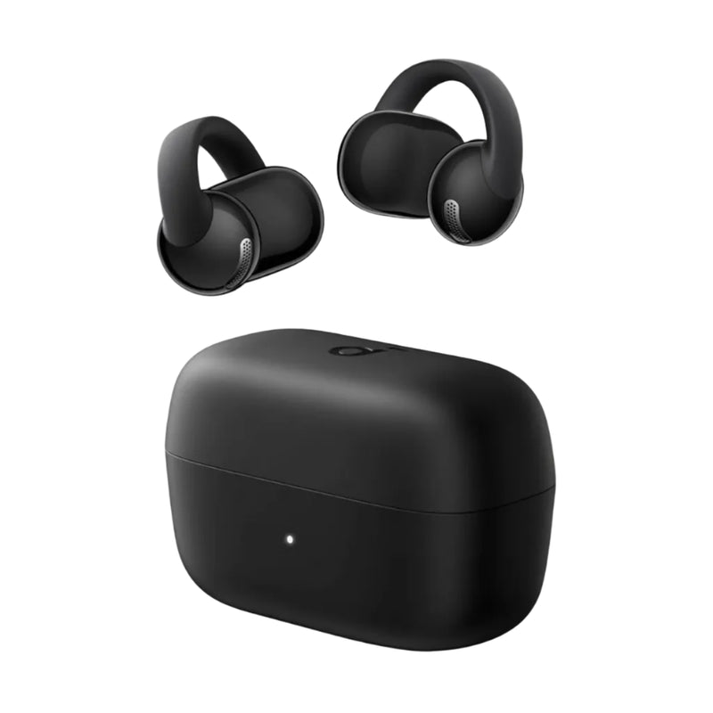 Soundcore C50i by Anker Open Ear Earbuds, Clip-On Headphones Over Ear for Running Workout, 12mm Drivers Powerful Bass, IP55 Waterproof, Bluetooth 6.0 Hi-Res, FlexiClip Design