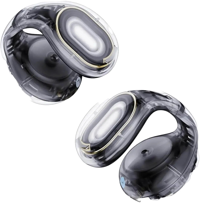 Soundcore C30i by Anker, Open-Ear Earbuds, Clip-On Headphones, Lightweight Comfort, Stable Fit, Firm-Shell Design, Attachable Ear Grips, Big Drivers for Vibrant Sound, 30H Play, IPX4 Water-Resistant