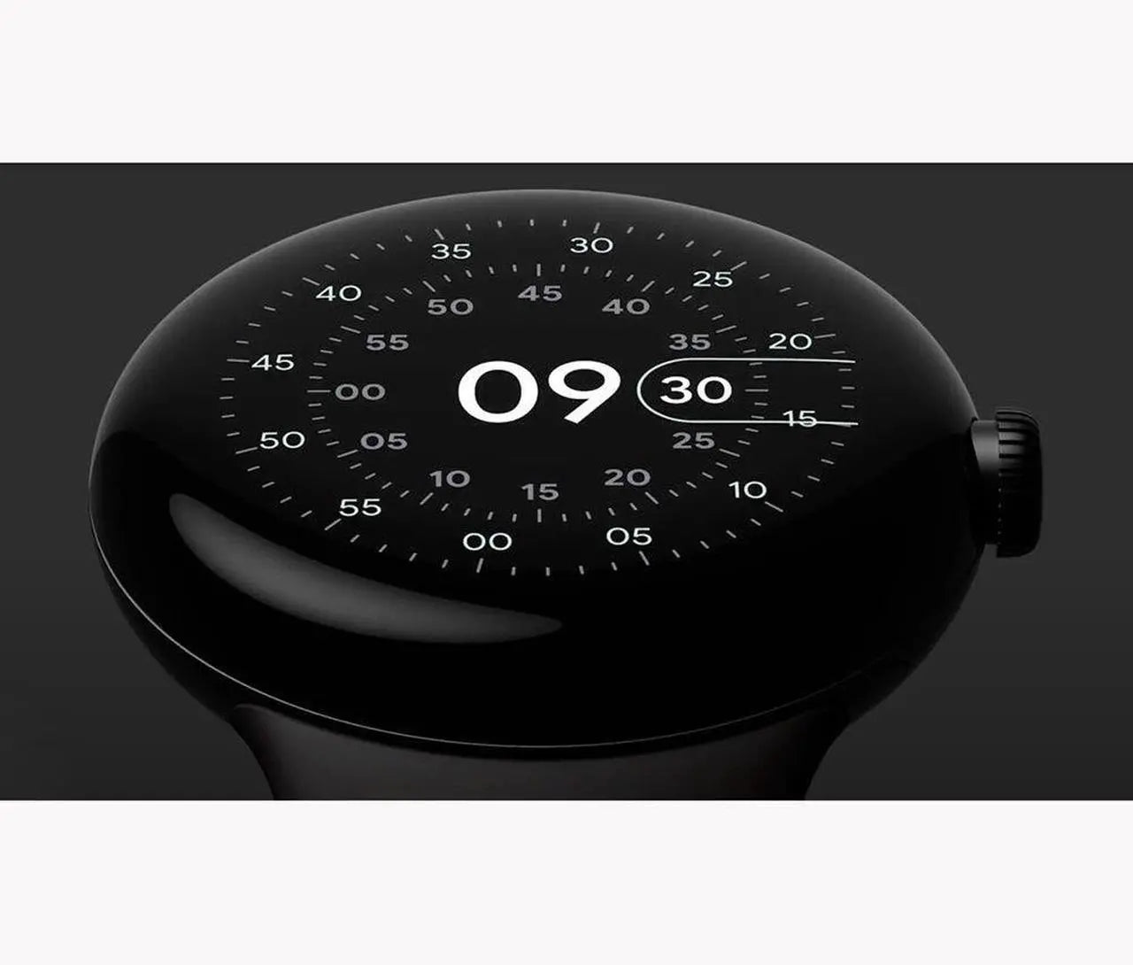 Google Pixel Watch 41mm Matte Black Stainless Steel (Bluetooth/Wi-Fi) with Obsidian Active Band (Grade A)
