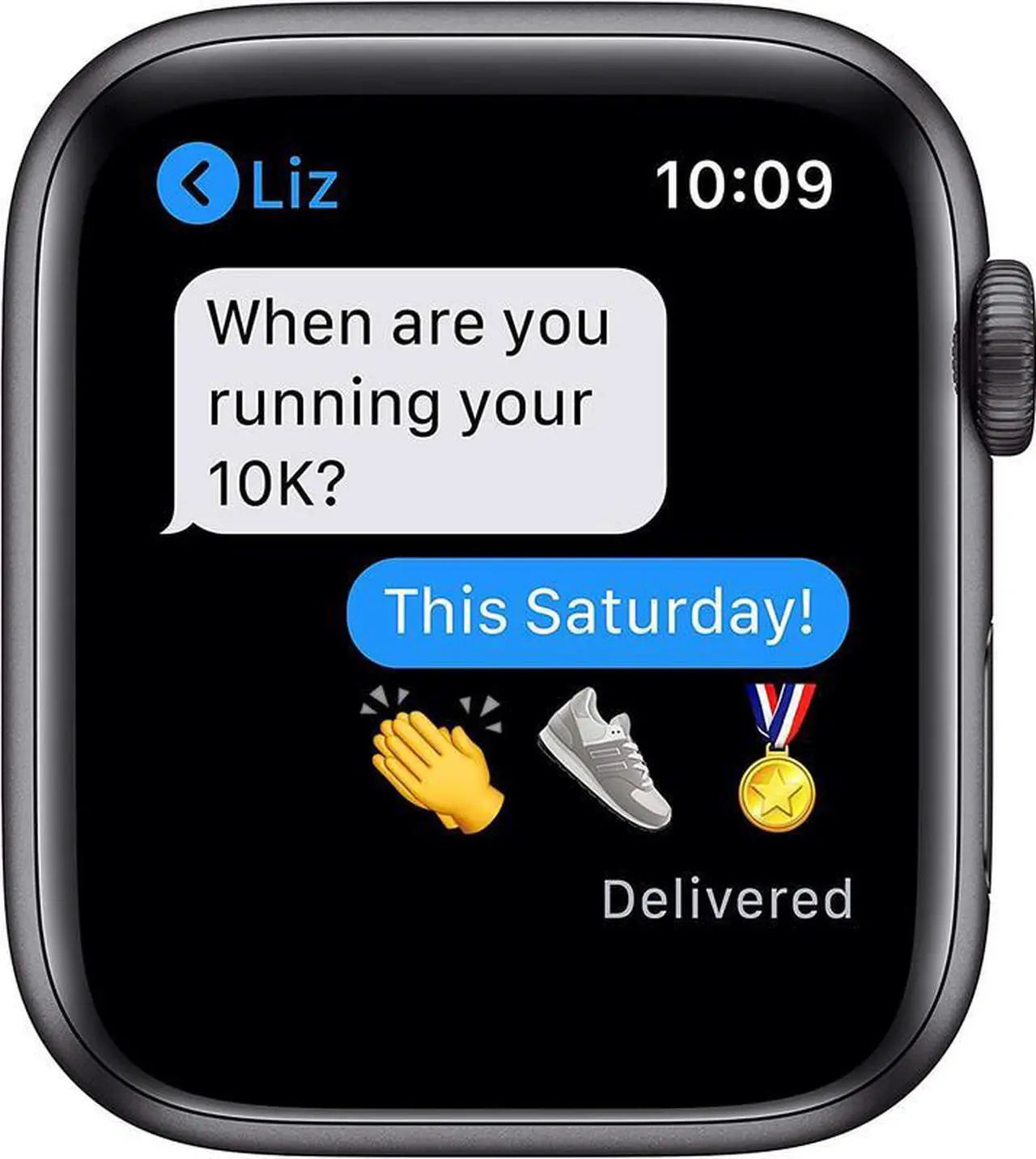 Apple Apple Watch Series 6 40 mm Fully Unlocked - Space Gray GPS Only (Grade B)