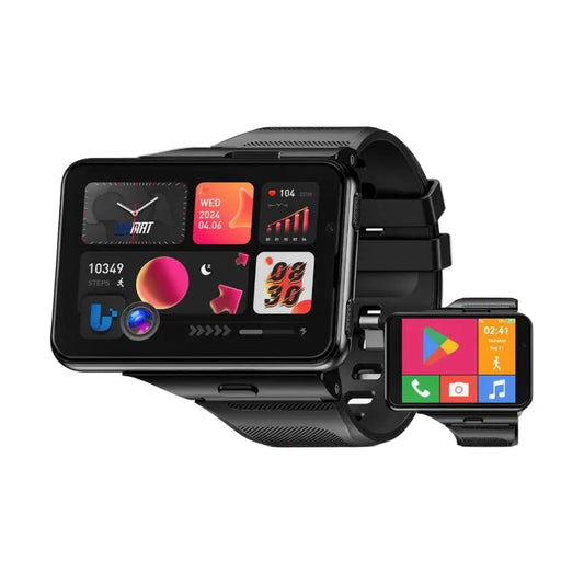 LOKMAT APPLLP MAX smart phone watch, 2.88-inch large screen, supports 4G/5G phone cards, high-definition dual cameras, detachable watch, mini small phone, and free download of third-party apps