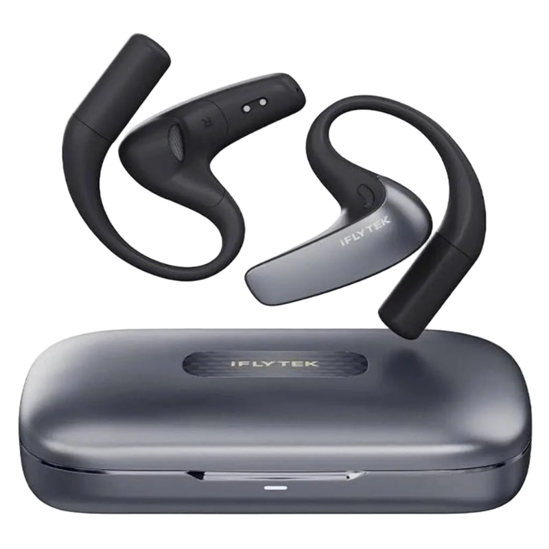 iFLYTEK AI Translation Earbuds, AI Interpreter Earbuds, Real-Time Bidirectional Voice Translation, 60+ Languages, Video and Call Translation, Wireless Bluetooth Translation Earbuds for Global Business