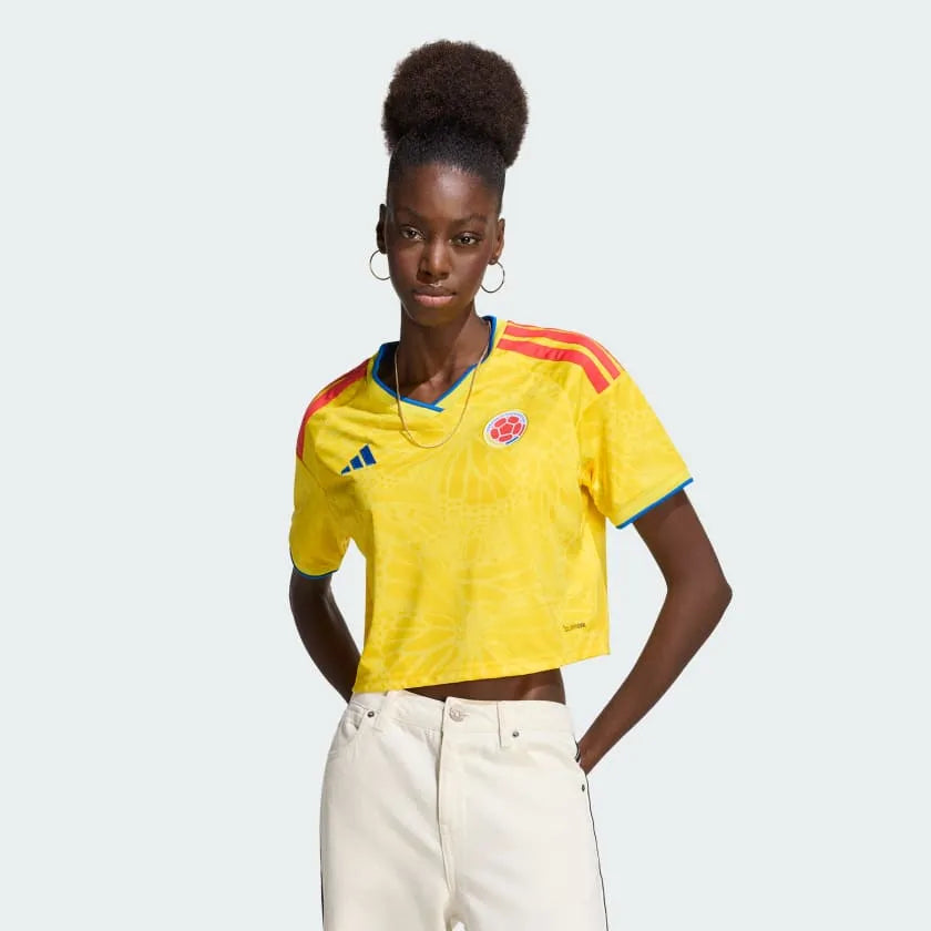 Women's • Soccer Colombia 26 Home Cropped Jersey