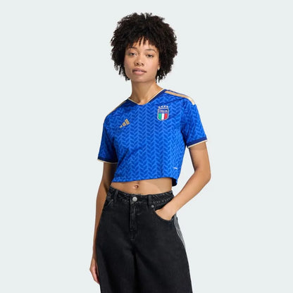 Women's • Soccer Italy 26 Home Cropped Jersey