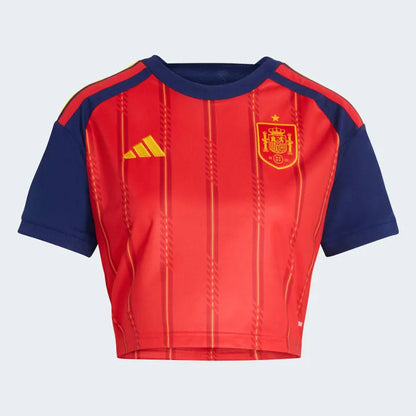 Women's • Soccer Spain 26 Home Cropped Jersey