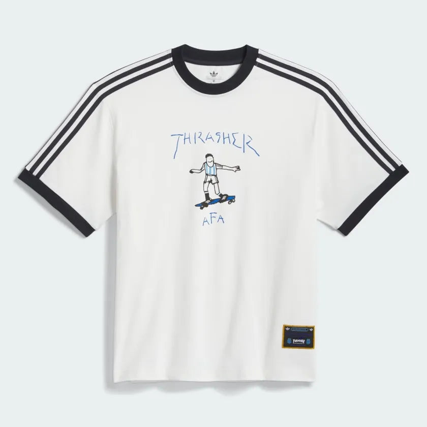 Men's • Soccer Thrasher X Argentina Gonz Ringer T-Shirt