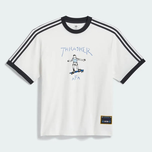Men's • Soccer Thrasher X Argentina Gonz Ringer T-Shirt