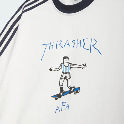 Men's • Soccer Thrasher X Argentina Gonz Ringer T-Shirt