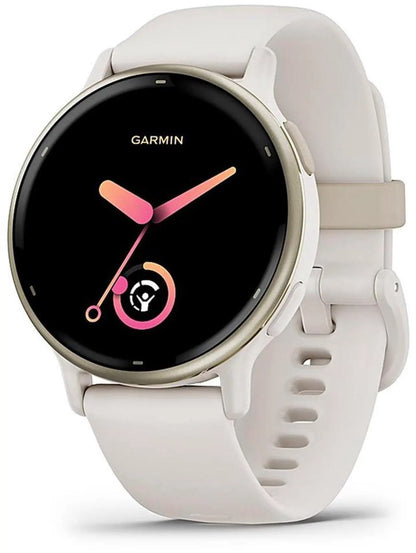 Garmin vivoactive 5 SPORTS & FITNESS Slate Aluminum Bezel with Black Case and Silicone Band Smartwatch 010-02862-10 - Slate