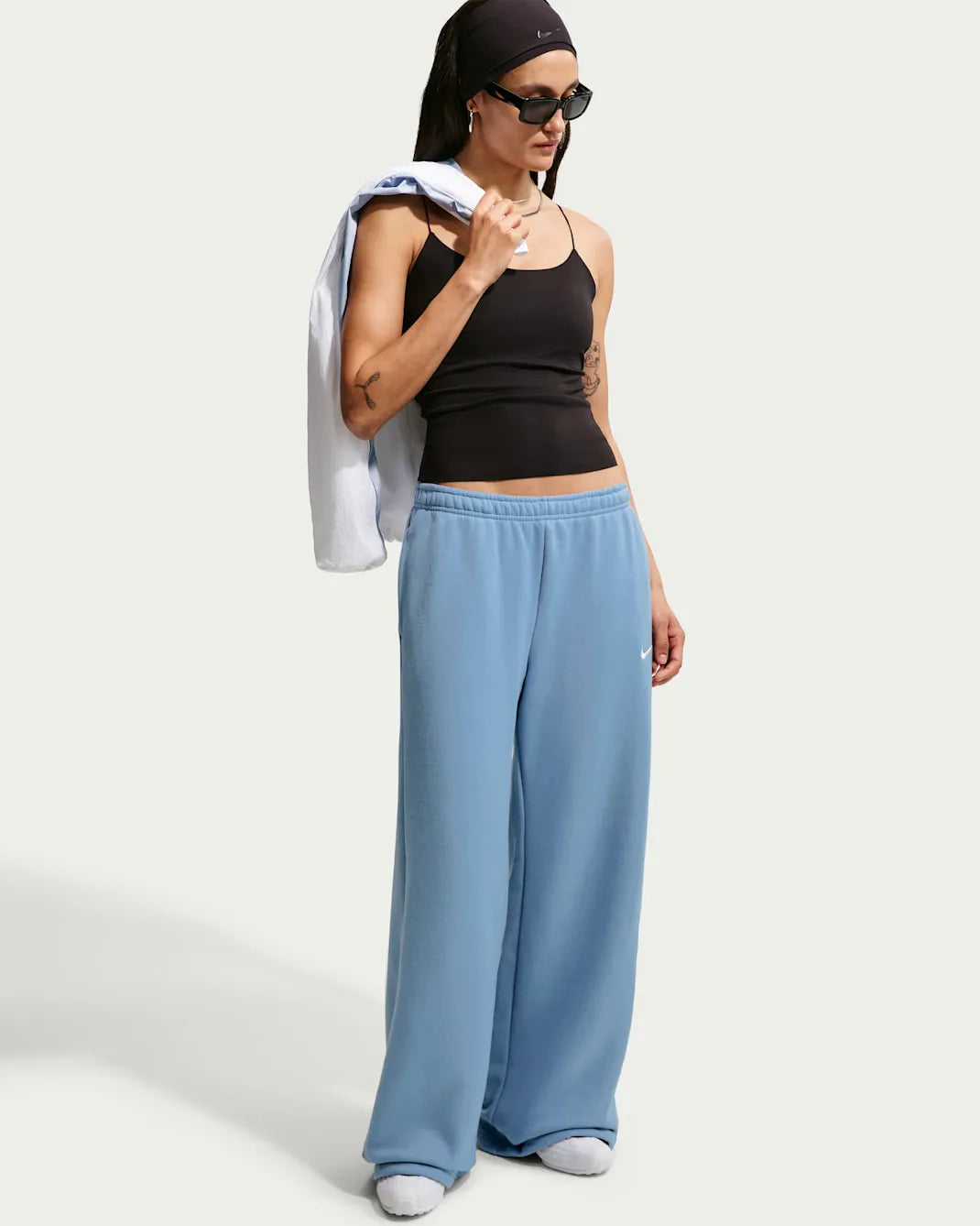 Women's Mid-Rise Wide-Leg Pants