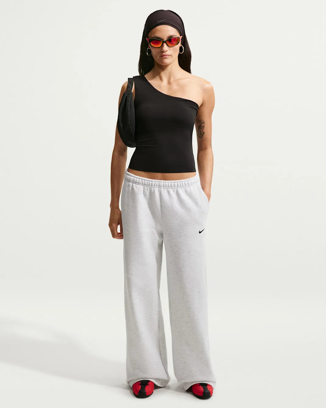 Women's Mid-Rise Wide-Leg Pants