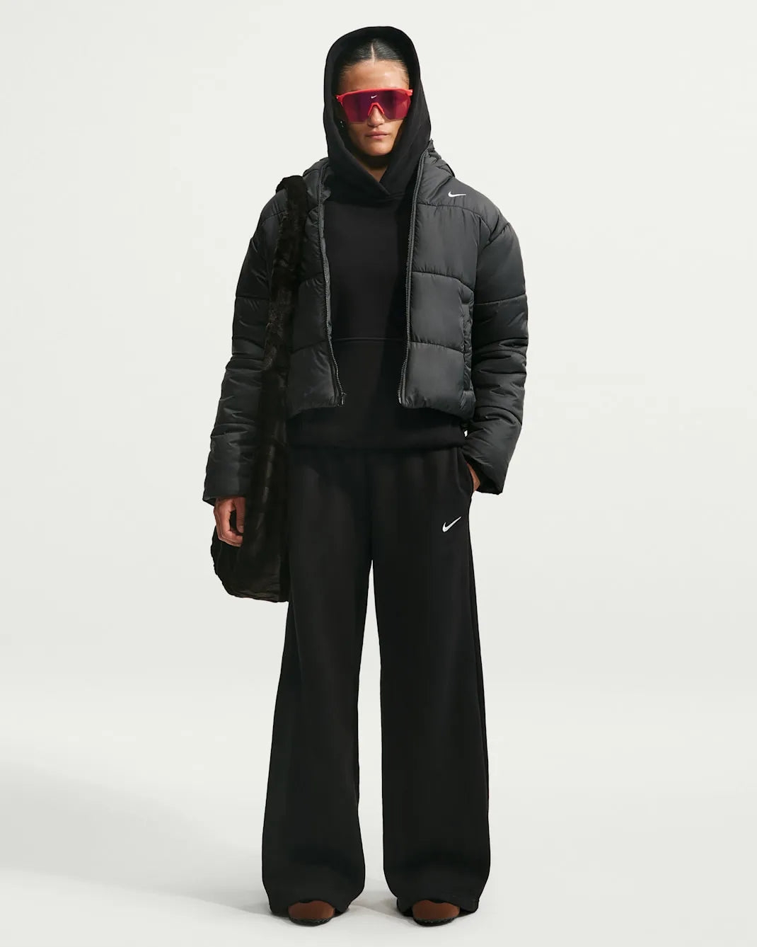 Women's Mid-Rise Wide-Leg Pants