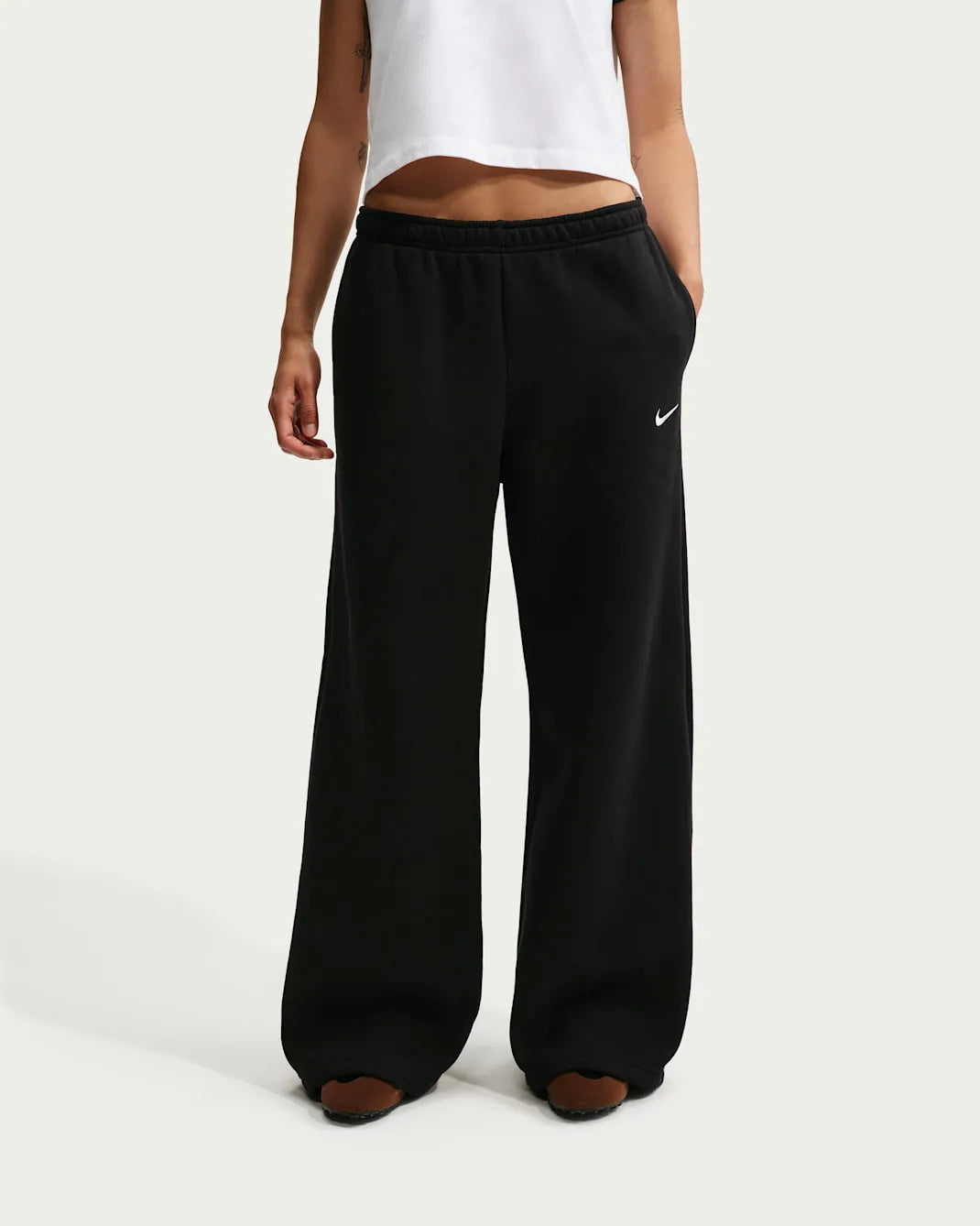 Women's Mid-Rise Wide-Leg Pants