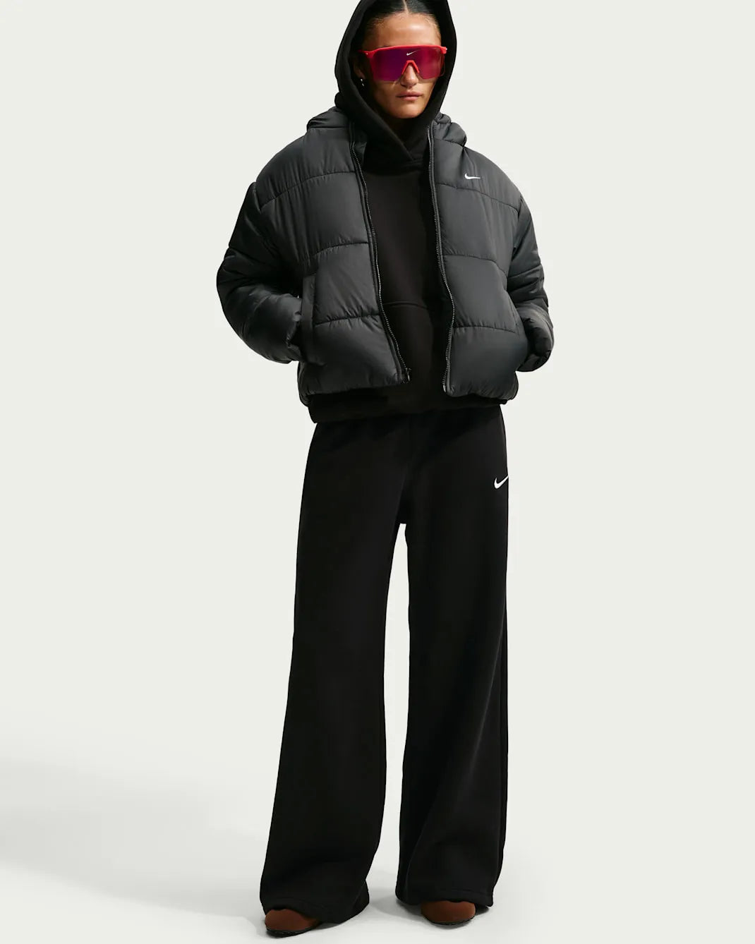 Women's Mid-Rise Wide-Leg Pants