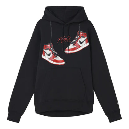 Air Jordan Hoodie 'Jordan 1 Chicago Black' FD0569-010