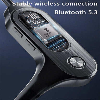 Bluetooth 5.3 Bone Conduction Headphones Wireless Outdoor Sport Headset Earbuds