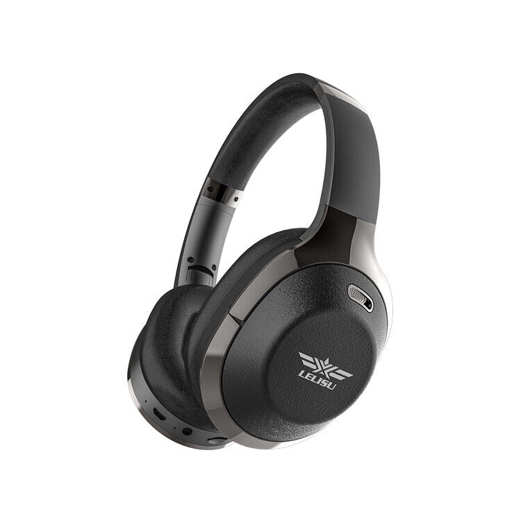 Bluetooth Headphones Noise cancelling Wireless Over Ear Bass Headset Big Battery