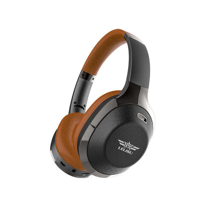 Bluetooth Headphones Noise cancelling Wireless Over Ear Bass Headset Big Battery