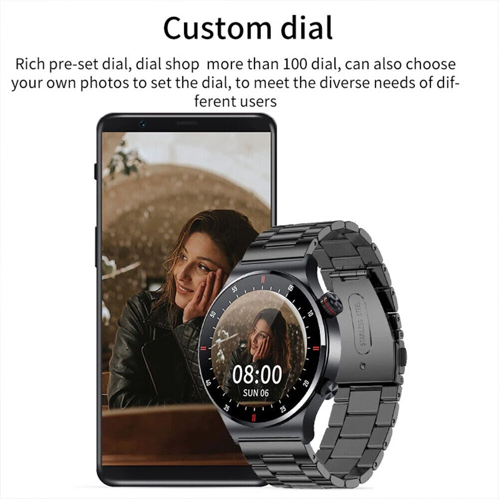 Bluetooth Talking Smart Watch Waterproof HD Screen For Android IOS System