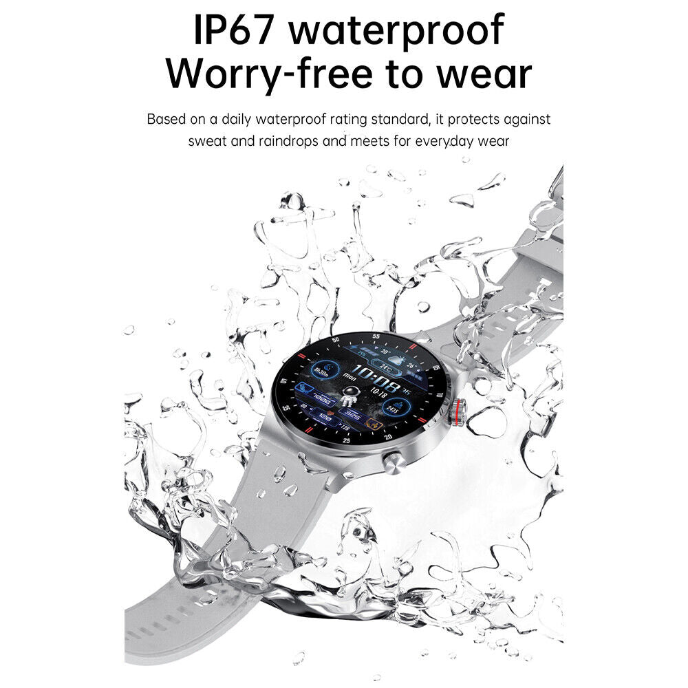 Bluetooth Talking Smart Watch Waterproof HD Screen For Android IOS System