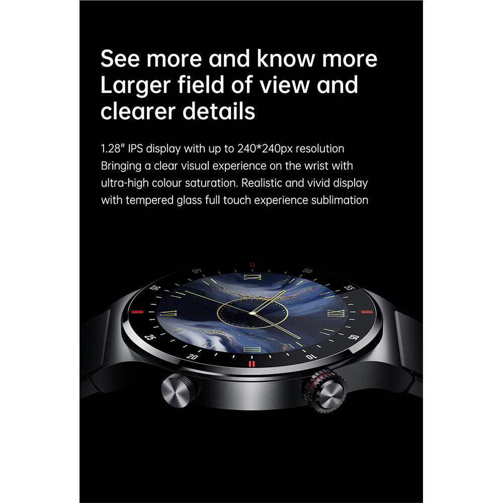 Bluetooth Talking Smart Watch Waterproof HD Screen For Android IOS System