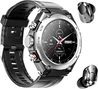 Bluetooth Talking Smart Watch Waterproof HD Screen For Android IOS System