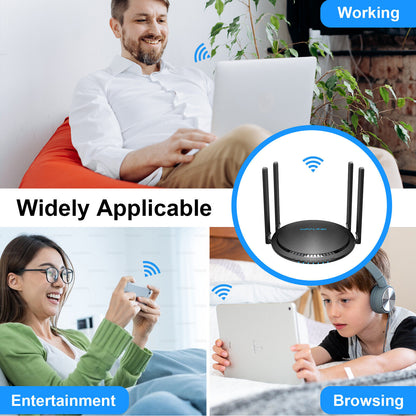 Ax3000 Wi Fi 6 Router Gigabit Dual Band Wireless Router W/mu-Mimo Touch Link Ofdma