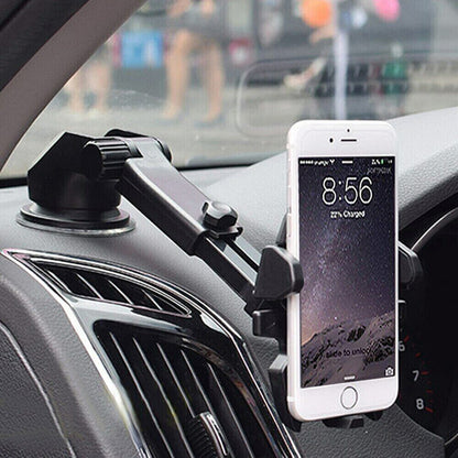 360° Universal Mount Holder Car Stand Windshield For Mobile Cell Phone GPS